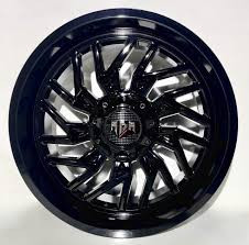 Red Dirt Road RD50 Wheels Rims 20x10 6x135 6x139.7 Black Milled -18mm | WRDW050S32O39P077F050C31