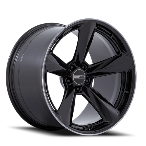 American Racing Ttf Wheel 20x9.5 5x115 Gloss Black With Double Dark Tint Lip 15mm - FREE T-SHIRT INCLUDED! | AR946BT20951515