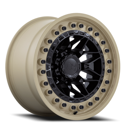 Black Rhino Alpha Wheel 18x9 5x127 Matte Black With Sand Lip 0mm | BR008MD18905000