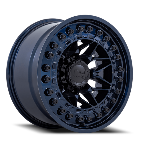 Black Rhino Alpha Wheels Rims 20x10 5x127 Midnight Blue -18mm ...