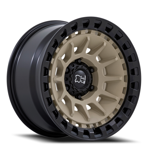 Black Rhino Barrage Wheel 18x9 6x135 Desert Sand w/ Black Ring 0mm - FREE T-SHIRT INCLUDED! | BR009TM18906300