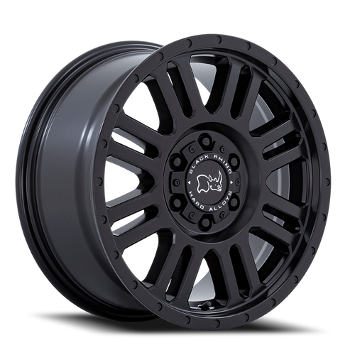 Black Rhino Yellowstone Wheel 16x8 5x160 Matte Black 45mm - FREE T-SHIRT INCLUDED! | 1680YWN455160M65