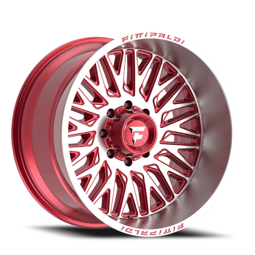 Fittipaldi Offroad Fa07Mr Wheel 26x12 8x165.1 Machined Red -44mm | FA07-26128165N44MR