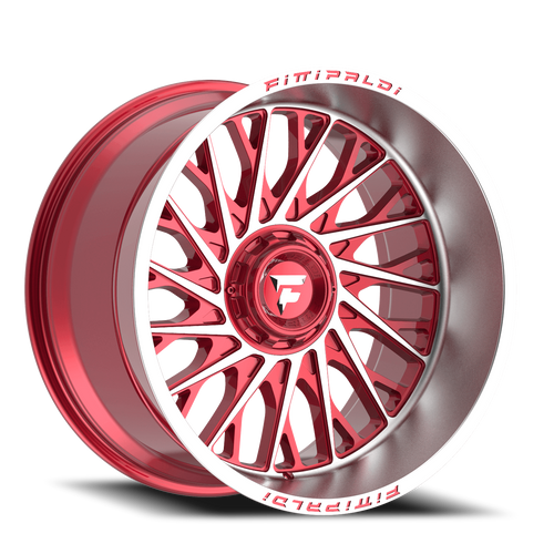 Fittipaldi Offroad Fa08Mr Wheel 22x12 8x170 Machined Red -44mm | FA08-22128170N44MR