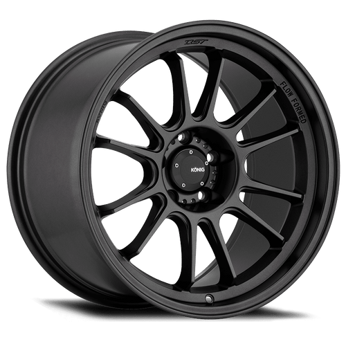 Konig 47B Hypergram Wheels Rims 17x8 5x112 Matte Black 45mm | 47B-HG87512455