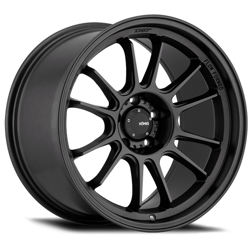 Konig 47B Hypergram Wheels Rims 17x8 5x114.3 Matte Black 35mm | 47B-HG87514355