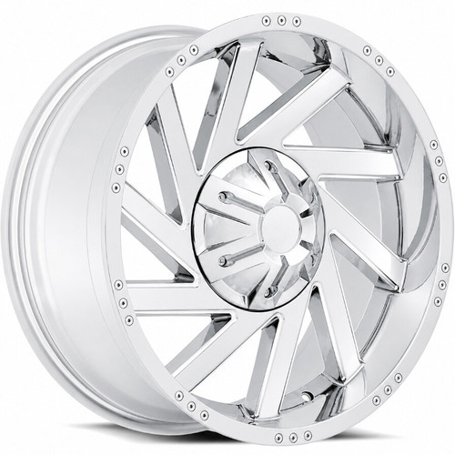Red Dirt Road RD18 20x9 5x127 5x139.7 Chrome 0mm Wheels