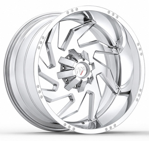 Red Dirt Road RD19 20x9 5x127 5x139.7 Chrome 0mm Wheels