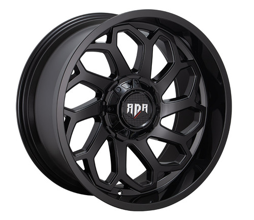 Red Dirt Road RD53 20x10 5x127 5x139.7 Black -18mm Wheels