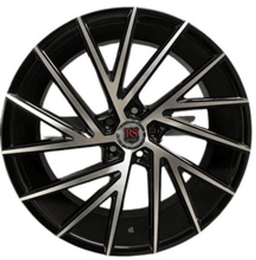 Redsport Rsw05 Wheels Rims 20x8.5 5x114.3 Black Machined 35mm | WRSW05S29O21P010F004C13
