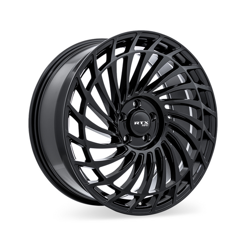 Rtx Rs06 Wheels Rims 19x8 5x108 Gloss Black 40mm | 83141