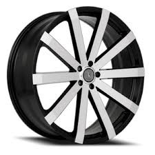 Velocity Vw23 Wheels Rims 22x8 5x114.3 Black Machined 38mm | WVWW023ADS36O23P010F004C11