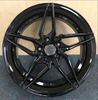 Velsen 101 Wheels Rims 17x7.5 5x114.3 Black 38mm | WVSW101S11O23P010F001C13