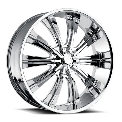Versante 220 Wheels Rims 26x9.5 5x4.75 (5x120.65) 5x127 (5x5) Chrome 15mm | VER220-26934C