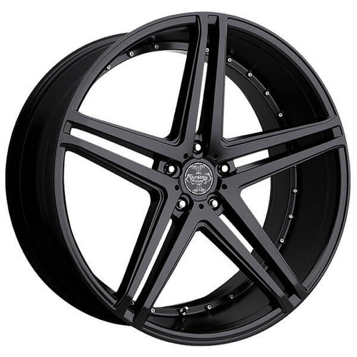 Versante 233 Wheels Rims 20x8.5 5x4.5 (5x114.3) Black 38mm | VER233-2865DFB