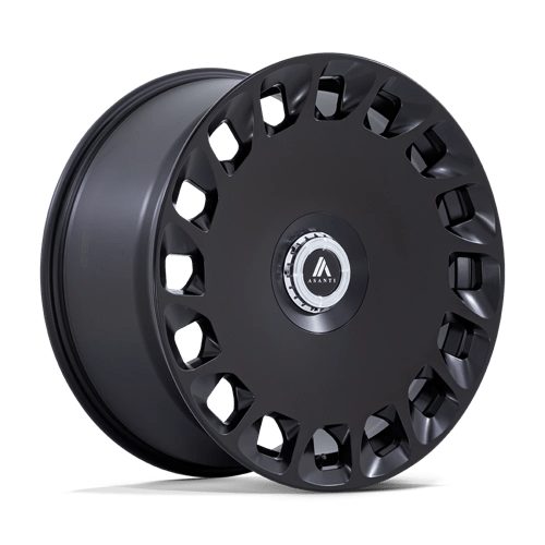 22x9 Asanti Abl-45 Aristocrat Black Custom Drilled Wheel Blanks Rims 15mm | AB045MX22900015