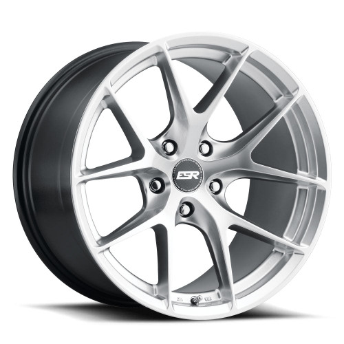 Esr Rf2 Wheels Rims 18x8.5 Blank Custom Drilled Hyper Silver 30mm | 88511130 RF2HS