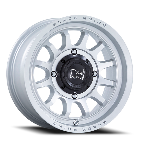Black Rhino Powersports Rapid Atv Utv Wheel 14x7 4x137 Hyper Silver With Machined Face 10mm | BU001SD14704810