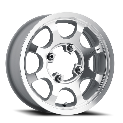 Vision Flow 351 Atv Utv Wheel 15x6 4x156 Machined 26mm | 351-156156ACMF45