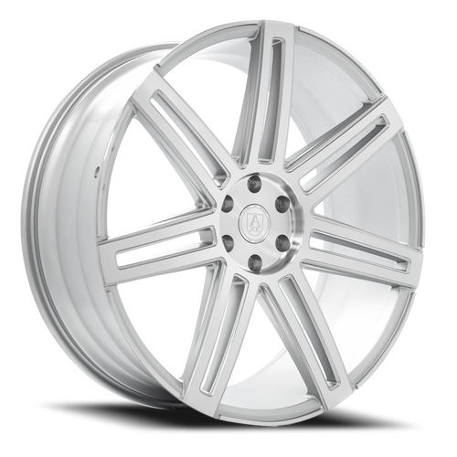 DOORBUSTER PRICING! - Axe Ex26 Wheel - 24x10 5x110 Silver 28mm - FREE T-SHIRT INCLUDED! | 24106BLNK28EX26SP-5x110