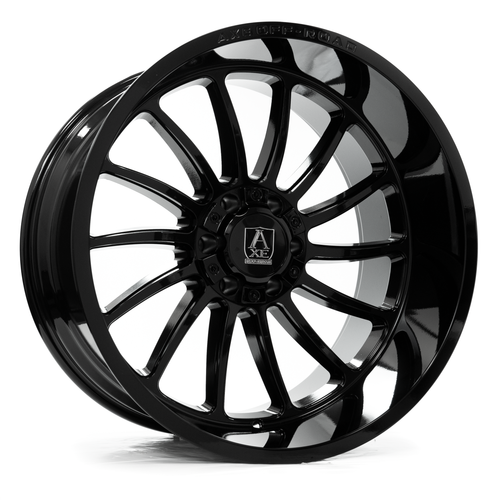 Axe Chronus Wheels Rims 22x10 8x165.1 Gloss Black -19mm | 22108165-19CHRGB