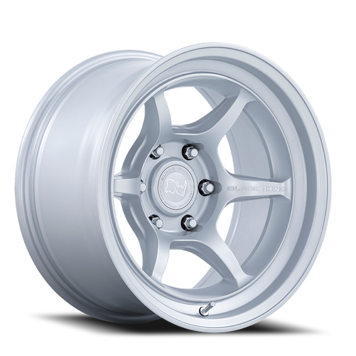 Black Rhino Shogun Wheel 17x8.5 5x127 Hyper Silver -10mm - FREE T-SHIRT INCLUDED! | BR011SX17855010N