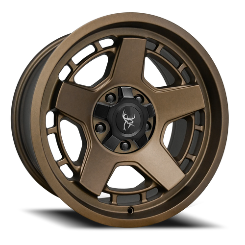 Buck Commander Atlas Wheel 17x9 5x120 & 5x127 Bronze 0mm | AT41790580BRZ