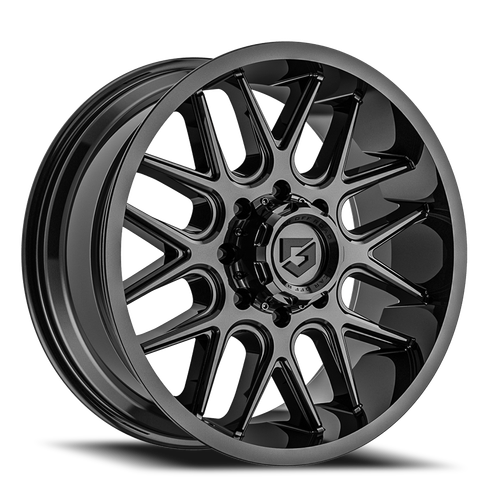 DOORBUSTER PRICING! - Gear Off Road 771B Wheel 18x9 8x165.1 Gloss Black 18mm | 771B-8908118