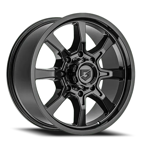 DOORBUSTER PRICING! - Gear Off Road 772B Wheel 17x9 8x170 Gloss Black 0mm | 772B-7908700