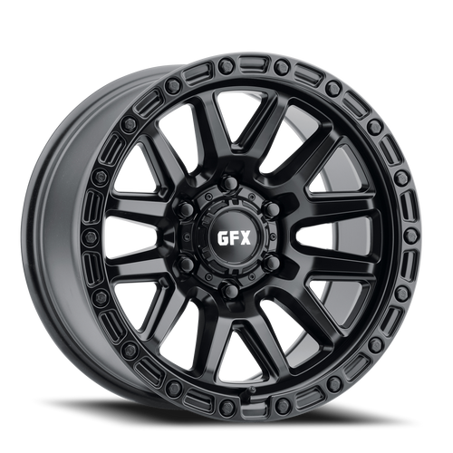DOORBUSTER PRICING! - G-Fx Tr26 Wheel 20x9 6x135 Matte Black 12mm | T26 290-6135-12 MB