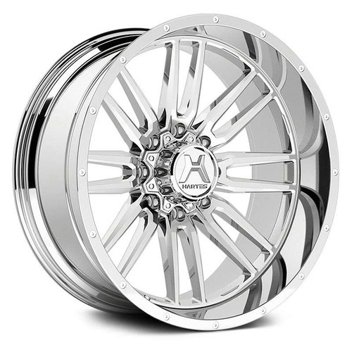 Hartes Metal Whipsaw Wheels Rims 22x12 6x135 6x5.5 (6x139.7) Polished -44mm | 72022S12VN-44P2MHF