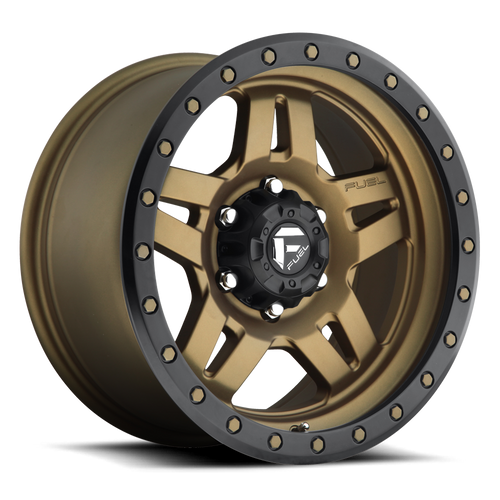 Fuel D583 Anza Wheel 17x8.5 6x139.7 Matte Bronze With Black Ring -6mm | D58317858345