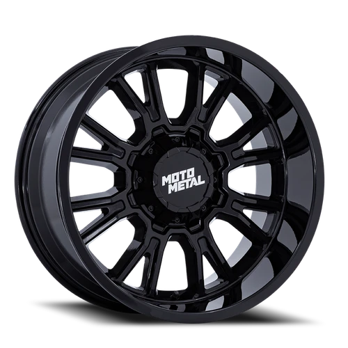 Moto Metal Mo810 Legacy Wheel 18x9 8x170 Gloss Black 1mm - FREE T-SHIRT INCLUDED! | MO810BX18908701