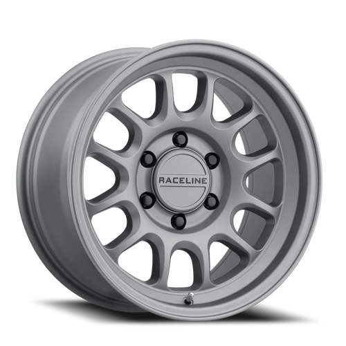 DOORBUSTER PRICING! - Raceline Rogue Wheel 18x9 5x139.7 Titanium 18mm - FREE T-SHIRT INCLUDED! | 958T-89055+18