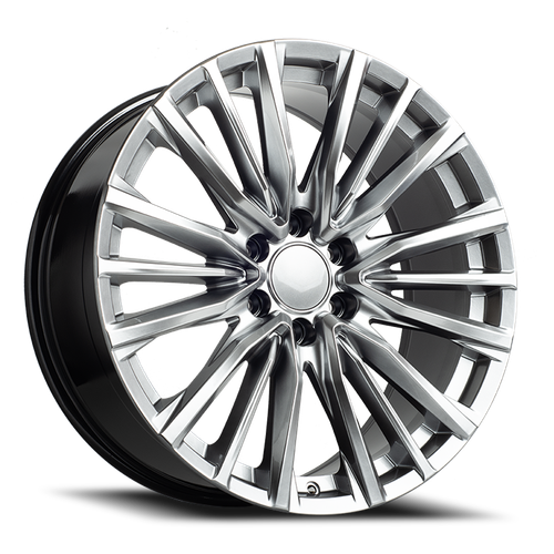DOORBUSTER PRICING! - Replica1 Rp36 Wheel 22x9 6x139.7 Hyper Black 28mm | RP-36229C639+28HB