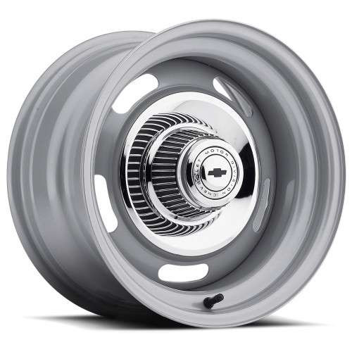 Us Wheel Rallye 55 - Cap Not Included Wheels Rims 18x8 5x4.5 (5x114.3) 5x4.75 (5x120.65) Silver 0mm | 55-9810