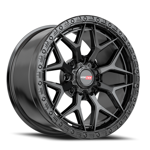 DOORBUSTER PRICING! - Vortek Vrt-603 Wheel 20x9.5 8x165.1 Satin Black 0mm | 6032095580SB