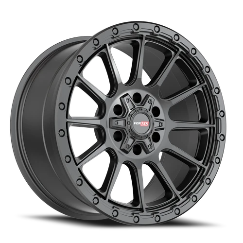 DOORBUSTER PRICING! - Vortek Vrt-606 Wheel 18x9 6x135 & 6x139.7 Matte Black -12mm | 60618957-12MB