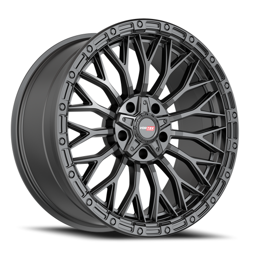 DOORBUSTER PRICING! - Vortek Vrt-607 Wheel 20x9 5x127 & 5x139.7 Matte Black 12mm | 6072094312MB