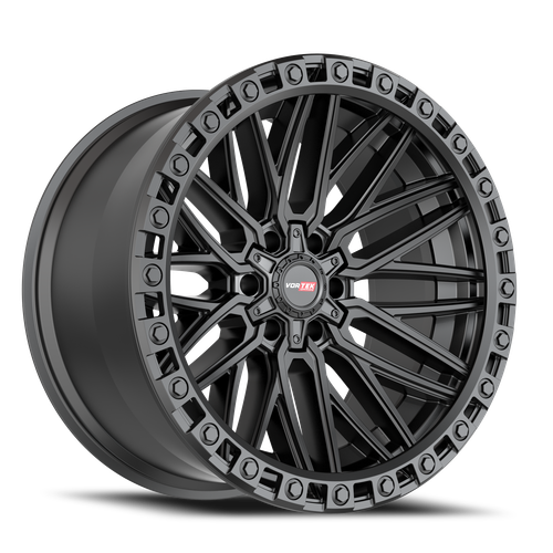 DOORBUSTER PRICING! - Vortek Vrt-608 Wheel 20x10 6x135 & 6x139.7 Matte Black -24mm | 608201057-24MB