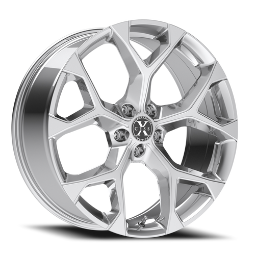 DOORBUSTER PRICING! - Xcess X05 5 Flake Wheel 20x8.5 5x115 Chrome 15mm - FREE T-SHIRT INCLUDED! | X05051515C