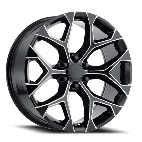 Revenge Sw12 Wheel 24x10 6x139.7 Black Milled 24mm - FREE T-SHIRT INCLUDED! | SW12-2400655+24BMW