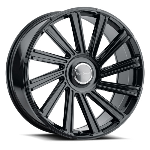 Blaque Diamond Bd-40 Wheels Rims 26x10 Blank Custom Drilled Gloss Black 15mm | PW#630