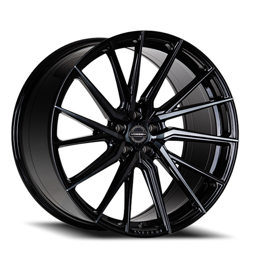 Vossen Hf4T Wheel - 20x9 5x112 Tinted Gloss Black 25mm - FREE T-SHIRT INCLUDED! | HF4T-0M05-L