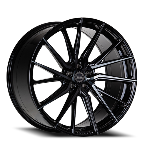 Vossen Hf4T Wheel - 22x9 5x120 Tinted Gloss Black 30mm - FREE T-SHIRT INCLUDED! | HF4T-2B41-L
