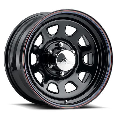 Allied Daytona Wheels Rims 15x10 5x4.5 (5x114.3) Black -38mm | 5250012