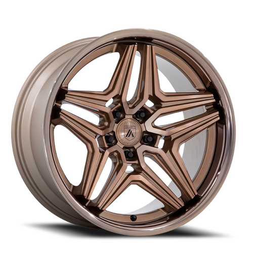 Asanti Abl-46 Duke Wheel 20x10.5 5x120 Platinum Bronze 18mm - FREE T-SHIRT INCLUDED! | AB046ZR20055218