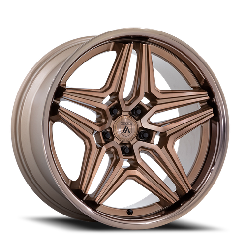 Asanti Abl-46 Duke Wheel 22x10.5 5x115 Platinum Bronze 18mm - FREE T-SHIRT INCLUDED! | AB046ZR22051518