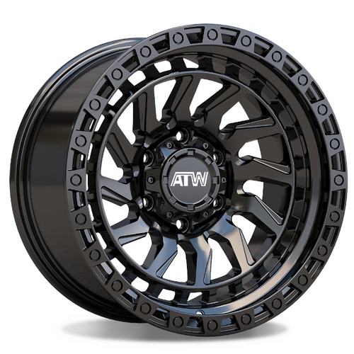 Atw Culebra Wheels Rims 20x10 6x135 6x139.7 Satin Black -18mm | CUL2105017