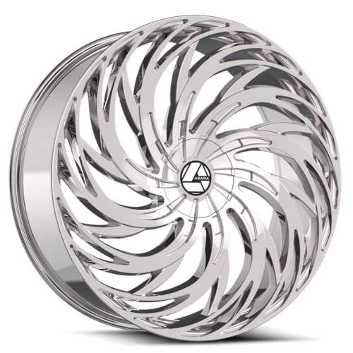 Azara Aza-531 Wheels Rims 22x8.5 5x4.5 (5x114.3) 5x120 Nano Chrome 38mm | AZA-53122853838NCR